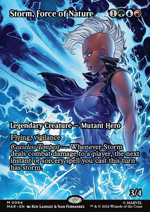 Storm, Force of Nature