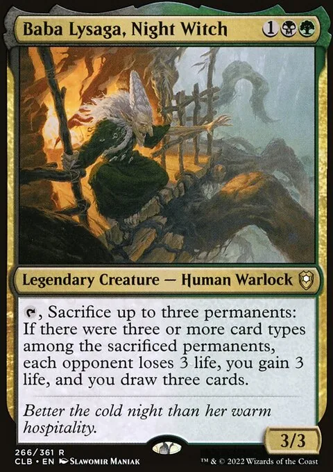 Baba Lysaga, Night Witch