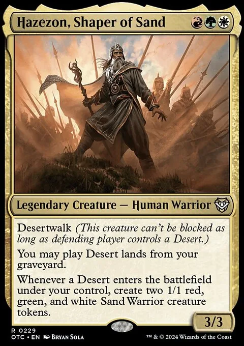 Hazezon, Shaper of Sand