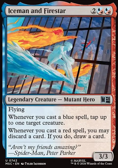 Iceman and Firestar