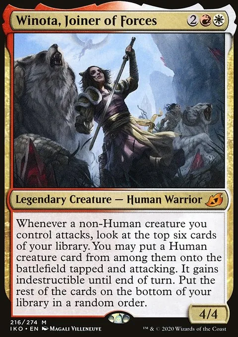 Winota, Joiner of Forces