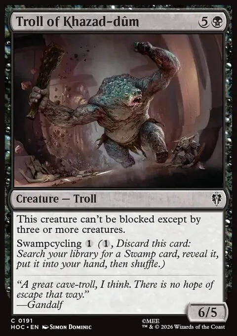 Troll of Khazad-dûm