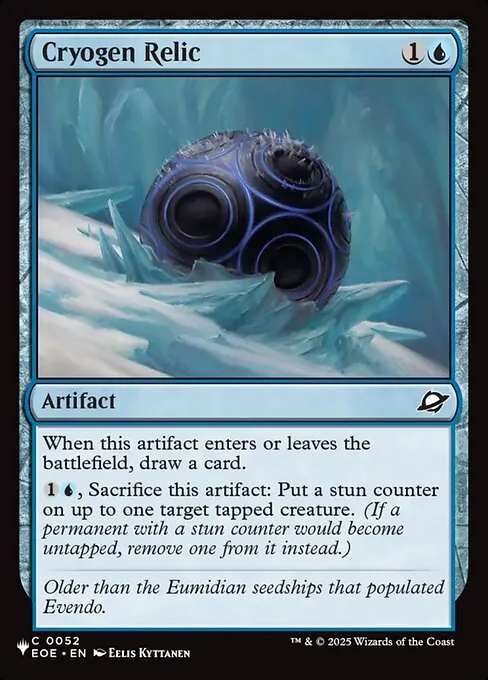 Cryogen Relic