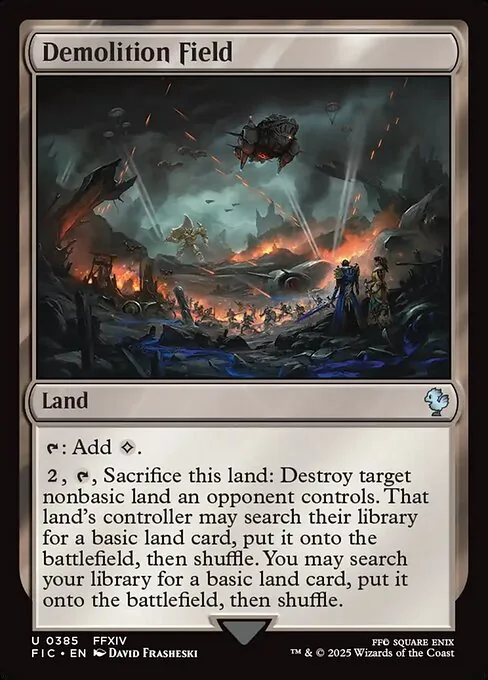 Demolition Field