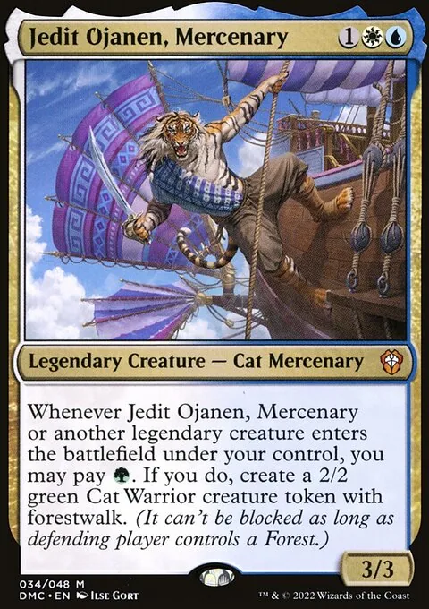 Jedit Ojanen, Mercenary