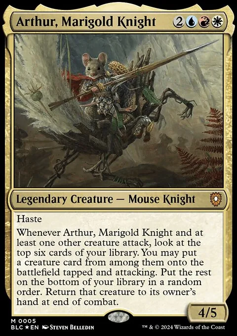 Arthur, Marigold Knight