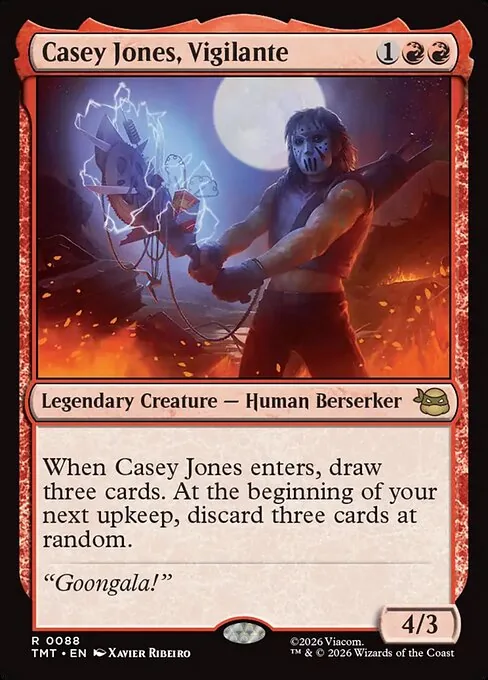 Casey Jones, Vigilante