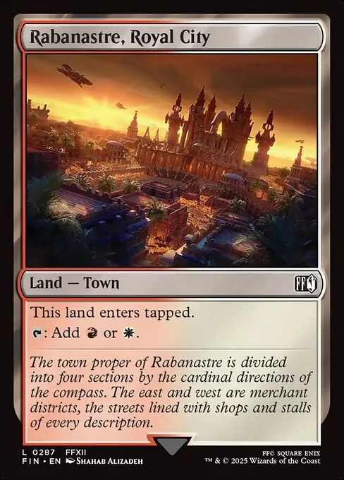 Rabanastre, Royal City