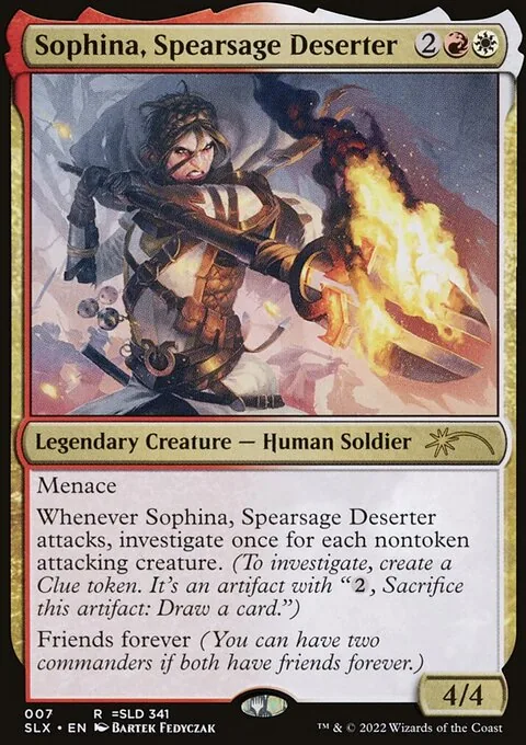 Sophina, Spearsage Deserter
