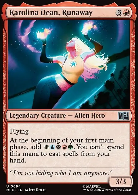 Karolina Dean, Runaway